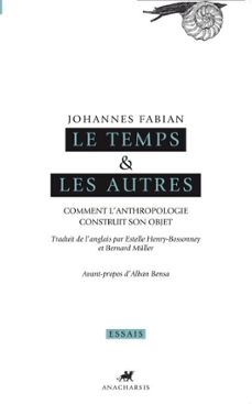 le temps et les autres-johannes fabian-9791027900183