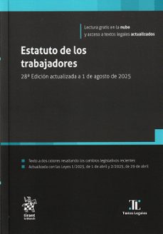 estatuto de los trabajadores  (28ª ed.)-angel blasco pellicer-9791370106683