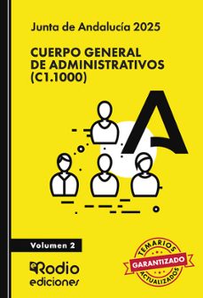 cuerpo general de administrativos (c1.1000). junta de andalucia 2 025. volumen 2-ediciones rodio-9791387537883