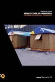 arquitectura de emergencia michel quinejure (incluye dvd)-8437009411193