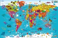 collins childrenas world wall map-9780008319793