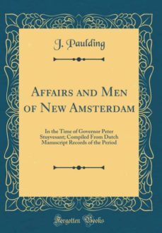 affairs and men of new amsterdam-9780260641793