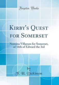 kirbys quest for somerset-9780266818793