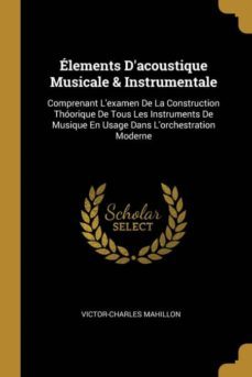 elements dacoustique musicale & instrumentale-9780274141593