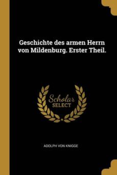 geschichte des armen herrn von mildenburg erster theil-9780341045793