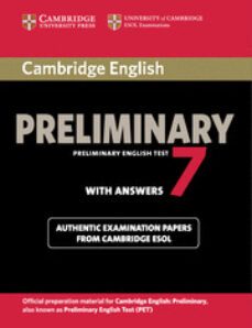 cambridge english preliminary test 7 student s book with answers-9781107675193