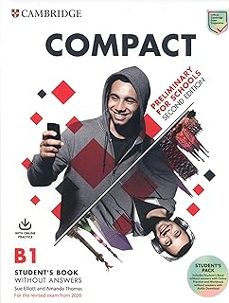 compact preliminary for schools student s book without answers with online practice and workbook without answers with audio-9781108349093