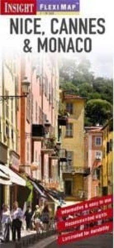 nice cannes & monaco flexi map insight-9781780054193