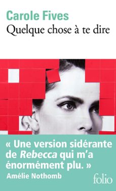 quelque chose a te dire (ebook)-carole fives-9782073045393