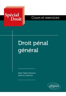 droit penal general (ebook)-9782340109193