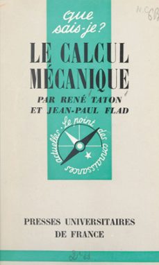 le calcul mecanique (ebook)-jean paul flad-rene taton-9782402628693