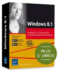 windows 8.1 (pack 2 libros. instalacion, configuracion e implementacion del sistema)-9782746098893