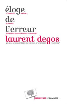 eloge de l'erreur (ebook)-laurent degos-9782746506893