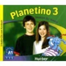 planetino 3: deutsch fur kinder.deutsch als fremdsprache / 3 audio-cds zum kursbuch-9783193315793