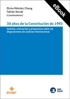 30 años de la constitucion de 1993 (ebook)-9786123254193