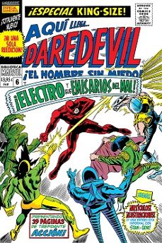 biblioteca marvel 79 daredevil 6-stan lee-gene colan-9788410517493