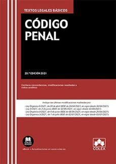 codigo penal. textos legales basicos (20ª ed.)-9788413592893