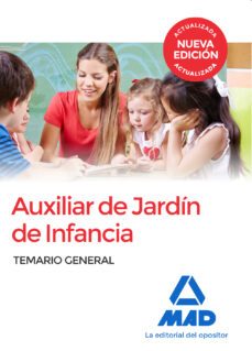 auxiliar de jardin de infancia. temario general-9788414209493