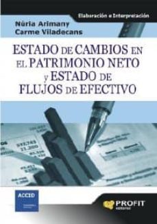 estado de cambios en el patrimonio neto y estado de flujos de efectivo (ebook)-nuria arimany serrat-carme viladecans riera-9788415505693