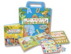 mi maletin del abecedario (libro + puzle + plantilla)-9788415807193