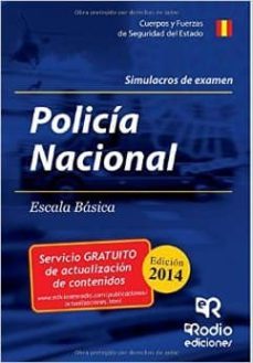 policia nacional. simulacros de examen-avelino cordero pajares-9788416232093