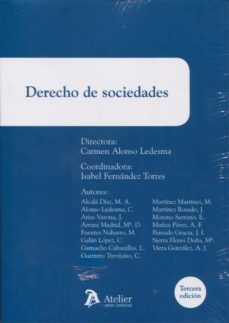 derecho de sociedades-carmen alonso ledesma-9788416652693