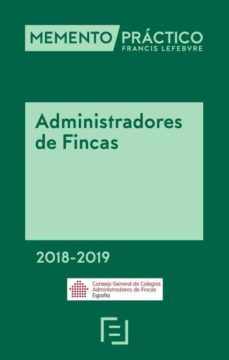 memento administradores de fincas 2018-2019-9788417317393