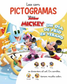 mickey mouse funhouse: leo con pictogramas. un dia de frio en verano-9788418039393
