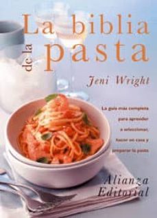 la biblia de la pasta-jeni wright-9788420648293