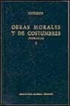 obras morales y de costumbres (moralia), ii-9788424910693