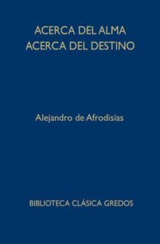 acerca del alma; acerca del destino-9788424936693