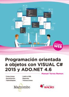 programacion orientada a objetos con c@ 2005 y ado. net 4.6-manuel torres remon-9788426725493