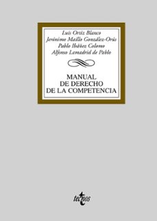 manual derecho de la competencia-jeronimo maillo gonzalez orus-9788430948093