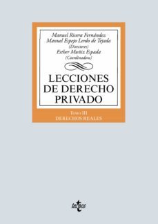 lecciones de derecho privado (ebook)-manuel rivera fernandez-manuel espejo lerdo de tejada-esther muñiz espada-9788430978793