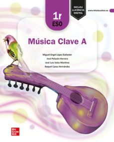 musica clave a 1º eso. valencia-9788448634193