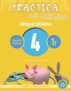 practica amb barcanova: llengua catalana 4: ortografia 1r. 4 (c, ç, k q, s, ss, z. l abecedari)-9788448946593