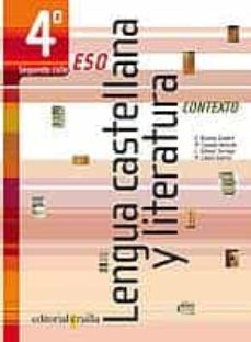 contexto lengua castellana y literatura 4º (eso)-9788466105293