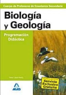 cuerpo de profesores de enseñanza secundaria: biologia y geologia . programacion didactica-9788466558693