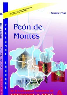 peon de montes. junta de castilla y leon. temario y test-9788466568593