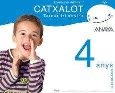 catxalot 4 anys. tercer trimestre.  /illes balears/  catalan-9788466768993