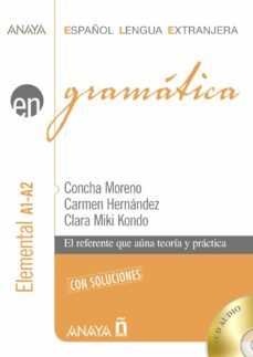 gramatica. nivel elemental a1-a2-concha moreno garcia-9788467885293