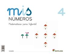 mis matematicas 4 (cuad + album)   infantil ed 2013 cast.-9788468015293