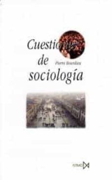 cuestiones de sociologia-9788470903793
