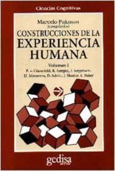 construcciones de la experiencia humana-kenneth j. gergen-ernst von glasersfeld-9788474326093