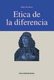 etica de la diferencia-9788474854893