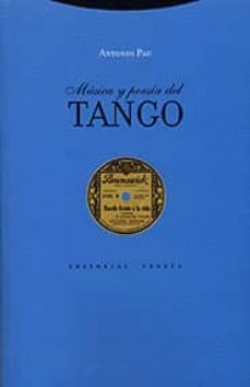 musica y poesia del tango-antonio pau pedron-9788481644593