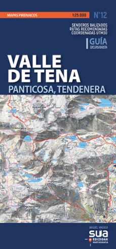 valle de tena. mapas pirenaicos (1:25.000)-miguel angulo-9788482169293