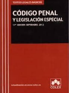 codigo penal y legislacion especial (11ª ed.)-9788483423493