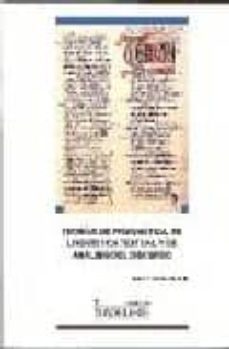 teorias de pragmatica, de linguistica textual y de analisis del d iscurso-juan herrero cecilia-9788484274193