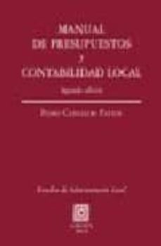 manual de presupuestos y contabilidad local (2ª ed.)-pedro caballero pastor-9788484444893